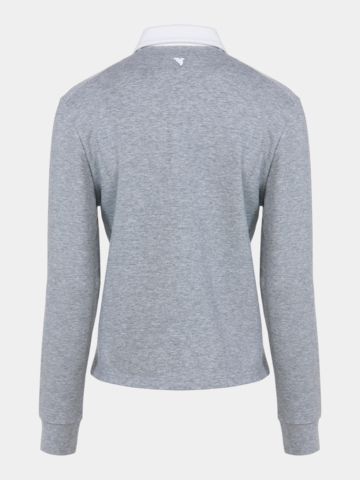 Macade Golf Polo s dlouhým rukávem Richie šedá