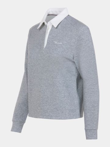 Macade Golf Polo s dlouhým rukávem Richie šedá
