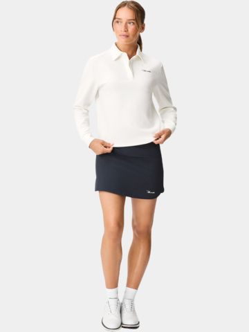 Macade Golf Polo s dlouhým rukávem Richie bílý