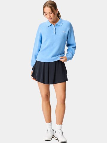 Macade Golf Ivy Knit Sweater Pullover Strick hellblau