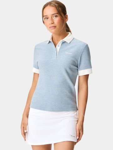 Macade Golf Remi Shirt Halbarm Polo blau