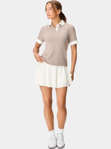 Macade Golf Remi Shirt Halbarm Polo braun