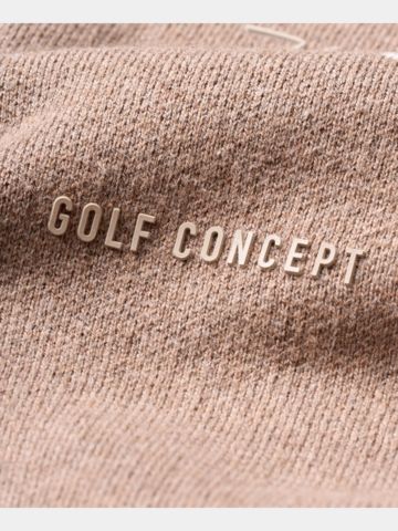 Macade Golf TX Intarsia Knit Crewneck Pullover Strick braun