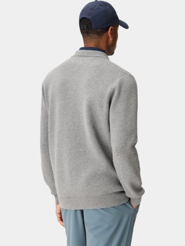 Macade Golf Club Strick Polo grau