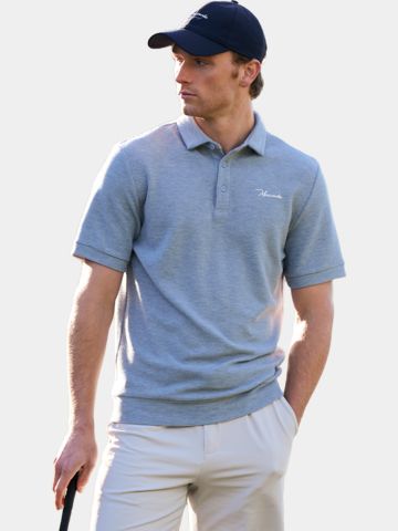 Macade Golf Clayton Core Shirt Halbarm Polo blau