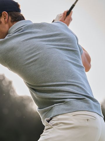 Macade Golf Clayton Core Shirt Halbarm Polo blau