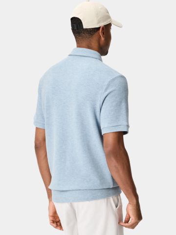 Macade Golf Clayton Core – polokošile s krátkým rukávem, modrá