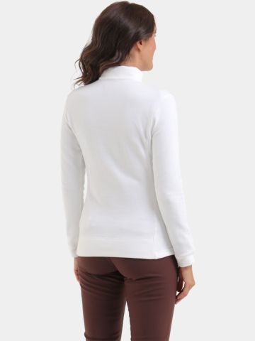 Chervo TRINIDAD Fleece Midlayer offwhite