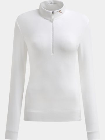 Chervo TRINIDAD Fleece Midlayer offwhite