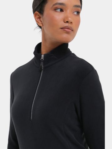 Chervo TRINIDAD Fleece Midlayer schwarz