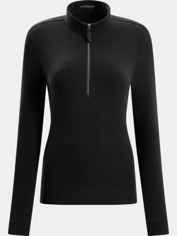 Chervo TRINIDAD Fleece Midlayer schwarz