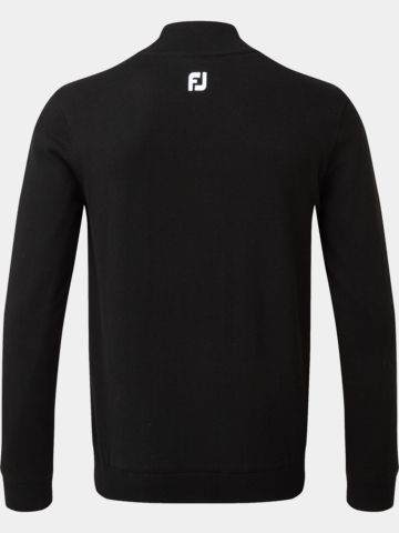 FootJoy WOOLBLND LINED Strick Windstopp schwarz