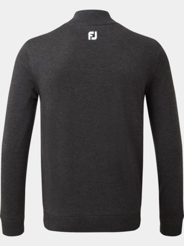 FootJoy WOOLBLND LINED Strick Windstopp dunkelgrau