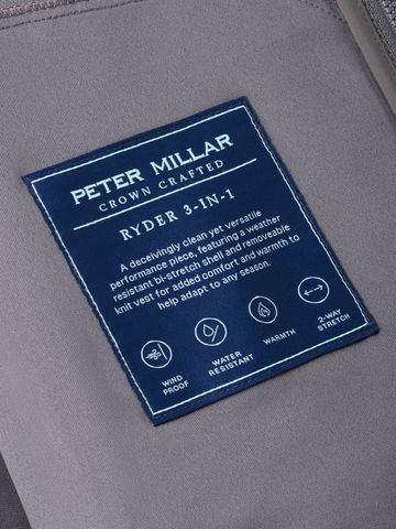 Peter Millar RYDER 3-IN-1 Thermo Jacke braun
