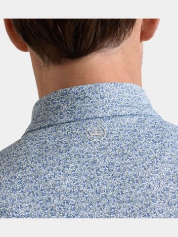 Peter Millar LIMONCELLO PERFORMANCE JERSEY Halbarm Polo weiß