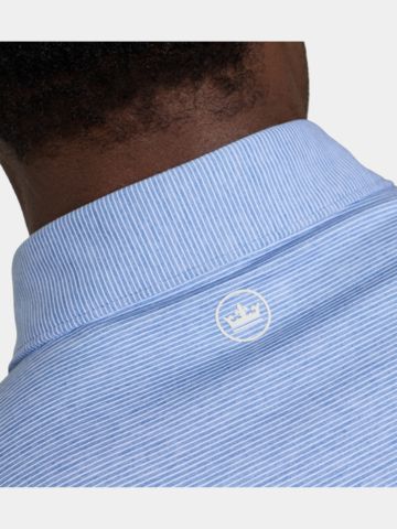 Peter Millar TREBLE PERFORMANCE JERSEY Halbarm Polo hellblau