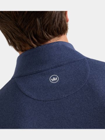 Peter Millar ARDENT AIR PERFORMANCE QUARTER-ZIP Troyer Strick navy