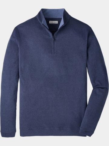 Peter Millar ARDENT AIR PERFORMANCE QUARTER-ZIP Troyer Strick navy