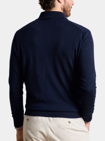Peter Millar AUTUMN CREST QUARTER-ZIP Troyer Strick navy