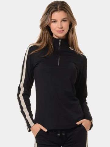„MDC Zip Longsleeve Stretch Midlayer“ černá