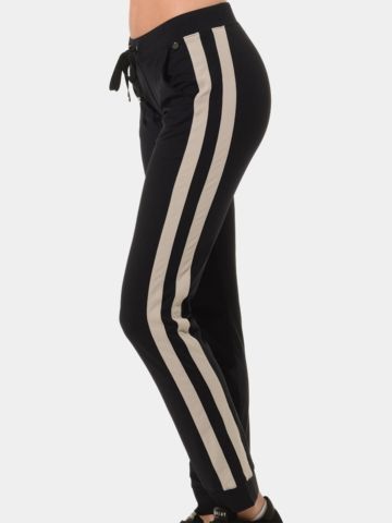 MDC Pletené tepláky Track Joggpant černá