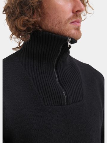Chervo Nasogh Pullover Strick schwarz
