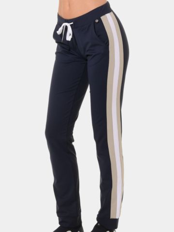MDC Knitted Track Jogpant navy