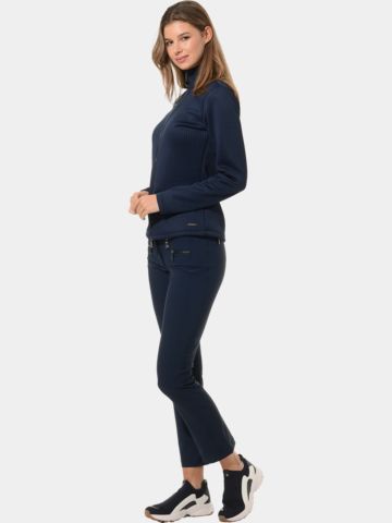MDC Full Zip Midlayer Jacke navy