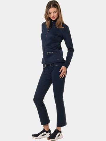 MDC Full Zip Midlayer Jacke navy