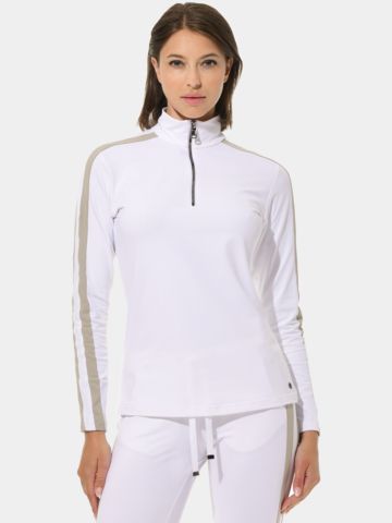 MDC Zip Midlayer weiß