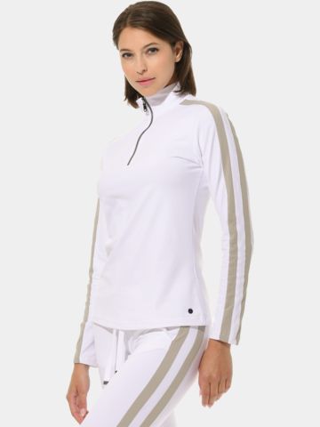 MDC Zip Midlayer weiß