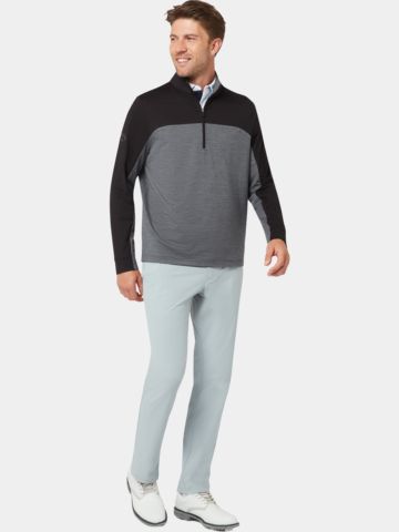 Callaway Lux Touch Pullover Stretch Midlayer schwarz