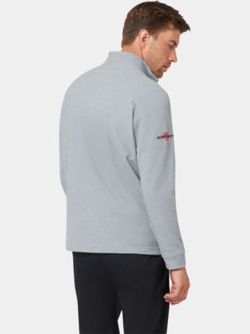 Callaway Odyssey Birdseye Jacquard Stretch Midlayer hellgrau