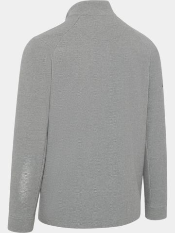Callaway Odyssey Birdseye Jacquard Stretch Midlayer hellgrau