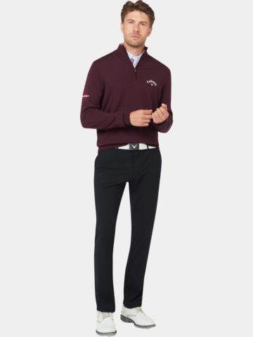 Callaway Blended Merino Odyssey Troyer Strick bordeaux