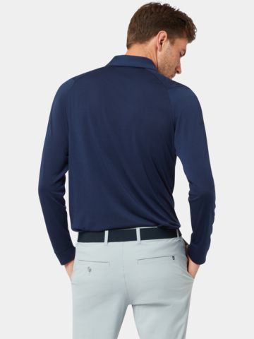 Callaway Soft Touch LS Langarm Polo navy