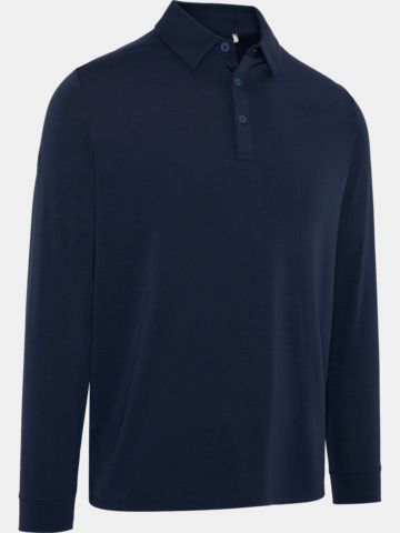 Callaway Soft Touch LS Langarm Polo navy