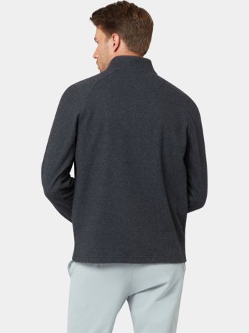 Callaway Odyssey Birdseye Jacquard Stretch Midlayer schwarz