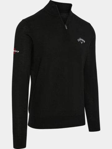 Callaway Blended Merino Odyssey Troyer Strick dunkelgrau