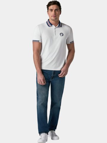 Callaway Legacy SS TRIPLE TRACK BLOCKED POLO – polokošile s krátkými rukávy bílý