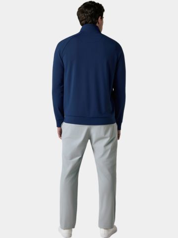 Callaway Legacy LS CALLAWAY BLOCK MIXED MEDIA FULL ZIP Stretch Mi navy