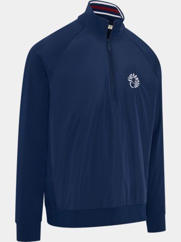 Callaway Legacy LS CALLAWAY BLOCK MIXED MEDIA FULL ZIP Stretch Mi navy