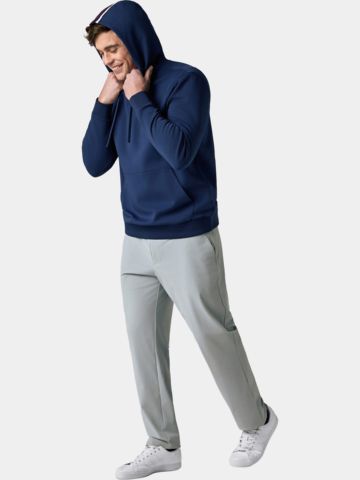 Callaway Legacy LS TRIPLE TRACK BLACK HOODIE Mikina s kapucí námořnická modrá