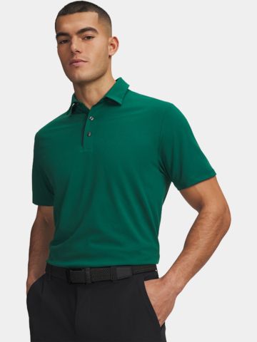 Under Armour ArmourDry Halbarm Polo grün
