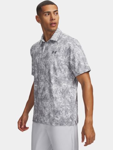Under Armour Playoff 3.0 Forrestscape Pr. Halbarm Polo grau
