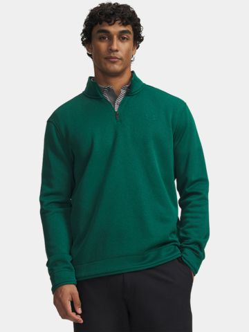Under Armour Sweater Fleece QZ Thermo Midlayer grün