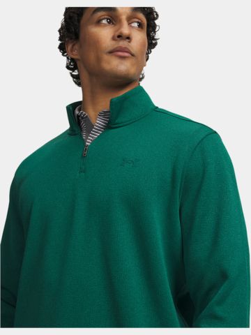 Under Armour Sweater Fleece QZ Thermo Midlayer grün