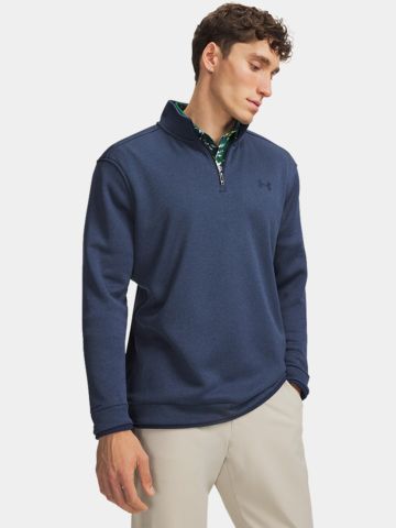 Under Armour Sweater Fleece QZ Thermo Midlayer blau