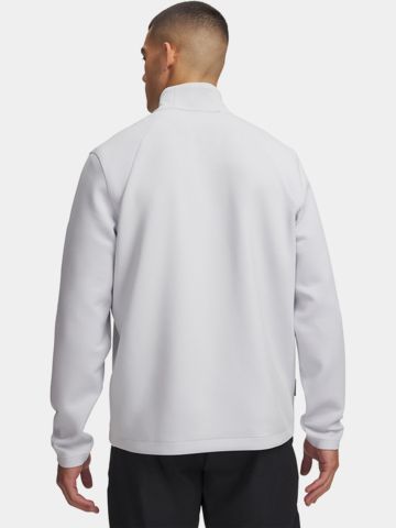 Under Armour Drive Midlayer 1/4 Zip Stretch Midlayer hellgrau