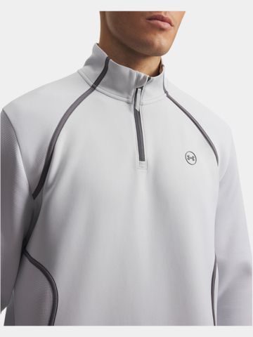 Under Armour Drive Midlayer 1/4 Zip Stretch Midlayer hellgrau
